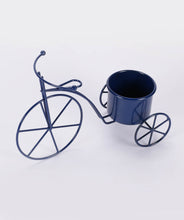 Small Cycle Planter Blue
