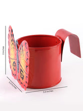 Butterfly Pot Red