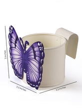 Butterfly Pot White