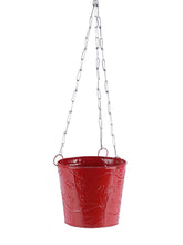Hanging Bucket Red
