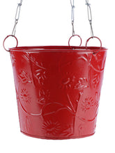 Hanging Bucket Red