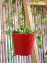 Hanging Bucket Red