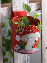 Mushroom Pot Red