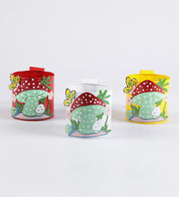 Set of Three Mushroom Railing Planters