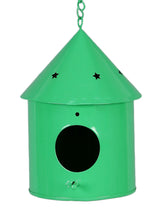 Round Hut Bird House Green