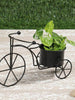 Small Cycle Planter Black
