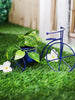 Small Cycle Planter Blue