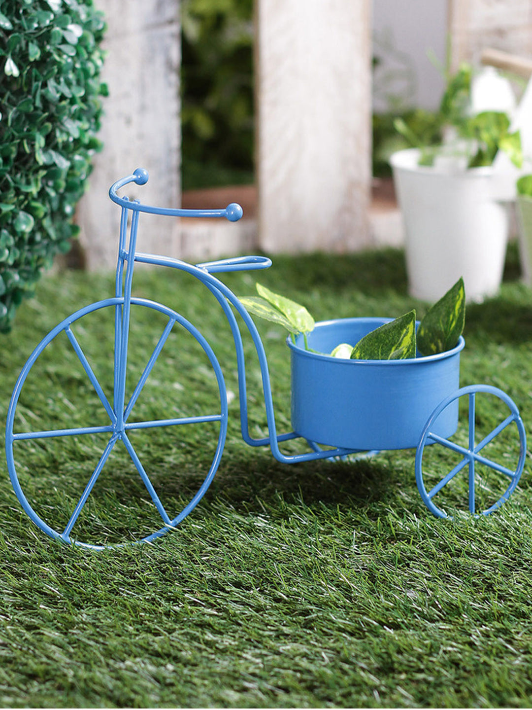 Big Cycle Planter Blue– Exotic Flora