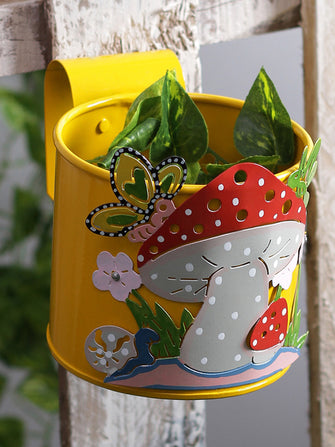 Mushroom Pot Yellow