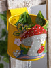 Mushroom Pot Yellow
