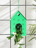 Hut Shape Bird House Green