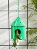 Round Hut Bird House Green